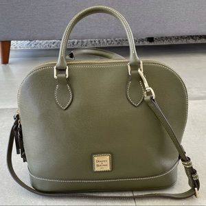 Dooney & Bourke Saffiano Zip Zip Satchel
